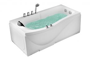 Акриловая ванна с гидромассажем Gemy G9010 B R