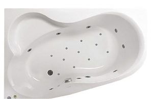 Акриловая ванна Vagnerplast Melite 160x105x48 L