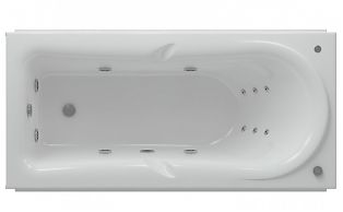 Акриловая ванна Акватек Леда 170x80x47