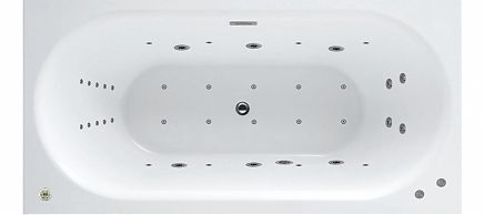 Акриловая ванна Aquanet Ideal 180x90х45