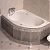 Акриловая ванна с гидромассажем Ravak Rosa I 150x105х45 L/R