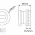 Панель, умный массажный контроллер для ванны Wi-Fi H2100 (сенсорный экран)