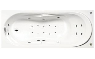 Ванна акриловая Alpen Adriana 180x74х45