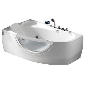 Акриловая ванна с гидромассажем Gemy G9046 K L