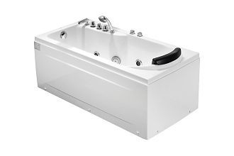 Акриловая ванна с гидромассажем Gemy G9006-1.7 B L