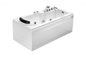 Акриловая ванна с гидромассажем Gemy G9006-1.7 B R