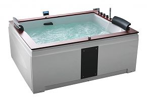Акриловая ванна с гидромассажем Gemy G9052 II K R