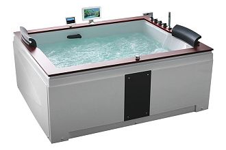 Акриловая ванна с гидромассажем Gemy G9052 II O R