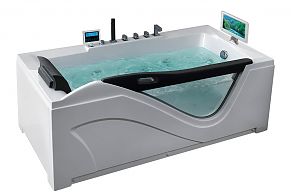 Акриловая ванна с гидромассажем Gemy G9055 O R