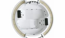 Акриловая гидромассажная ванна Gemy G9060 B
