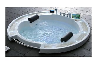 Акриловая ванна с гидромассажем Gemy G9060 O