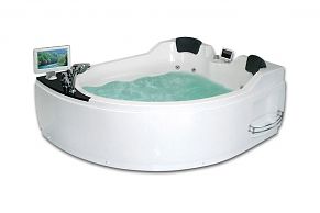 Акриловая ванна с гидромассажем Gemy G9086 O R