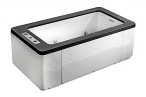 Акриловая гидромассажная ванна Gemy G9253 Black