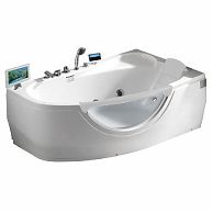 Акриловая ванна с гидромассажем Gemy G9046 O R