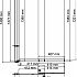 Шторка на ванну Wasserkraft Dill 61S02-80