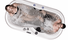 СПА-бассейн Vortex Spas Gemini Gypsum/Chocolate