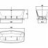 Акриловая ванна с гидромассажем Jacuzzi Esprit 170x80 9443-815A
