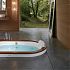 Акриловая ванна с гидромассажем Jacuzzi Opalia 190x110 9F43-498A