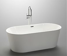Отдельностоящая акриловая ванна Cerutti SPA Resia B-7109 1700x800x600