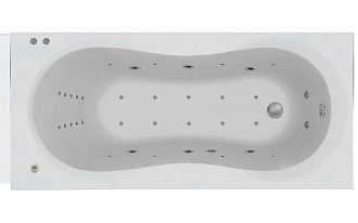 Ванна акриловая с гидромассажем С-bath Salus 120x70x36