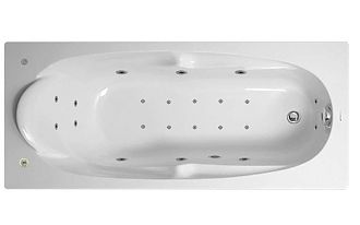 Акриловая ванна с гидромассажем Vagnerplast Kleopatra 160x70x39