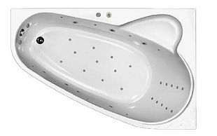Акриловая ванна Vagnerplast Selena 160x105x43 R