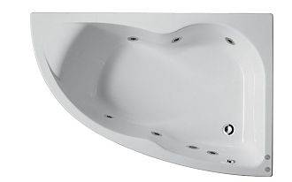 Ванна акриловая с гидромассажем Jacob Delafon MICROMEGA DUO 150х100х44 (L и R)