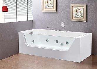 Ванна акриловая с гидромассажем WW HB GOTLEUBA 170/80 WT 170*80*58