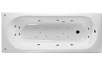 Чугунная ванна с гидромассажем Oxame Oslo 170x70х42