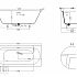 Ванна из искусственного камня Salini ORNELLA KIT AXIS S-Sense 180x80х47 (матовая)