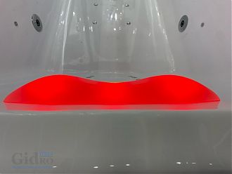Подголовник для ванны гелевый (LED + фиксация цвета)