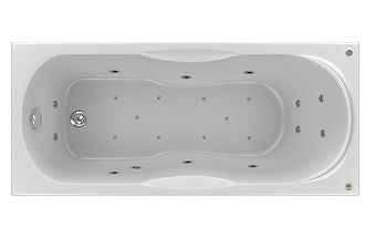 Ванна акриловая с гидромассажем Relisan Меgа 170x75х43
