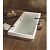 Ванна квариловая с гидромассажем Villeroy Boch Squaro 170x75х50 Alpin UBQ170SQR2V-01