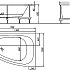 Акриловая ванна с гидромассажем Kolpa-San CHAD 170х120x48 (L и R)
