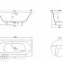 Ванна из искусственного камня Salini ORNELLA AXIS S-Sense 170x75х46 (глянцевая)