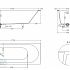Ванна из искусственного камня Salini ORNELLA KIT S-Sense 170x70х46 (матовая)