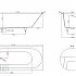 Ванна из искусственного камня Salini ORNELLA S-Sense 170x80х47 (матовая)