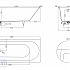 Ванна из искусственного камня Salini ORNELLA KIT S-Sense 180x80х47 (матовая)
