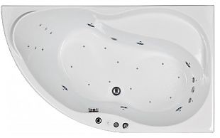 Ванна акриловая с гидромассажем Aquanet Graciosa 150x90x45 R