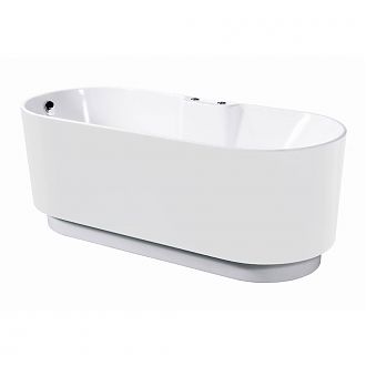 Акриловая гидромассажная ванна BT-NL601 FTSH White