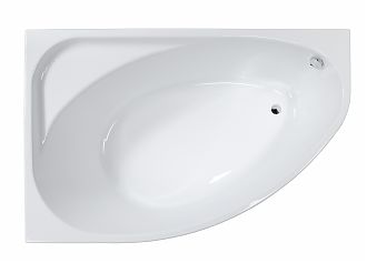 Акриловая ванна с гидромассажем VAGNERPLAST HAPI 170x110 L